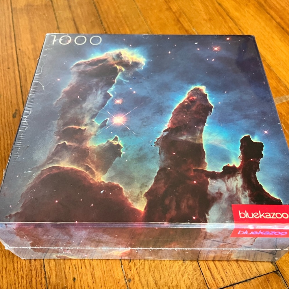 Blue Kazoo Pillars 1000 piece Space Puzzle